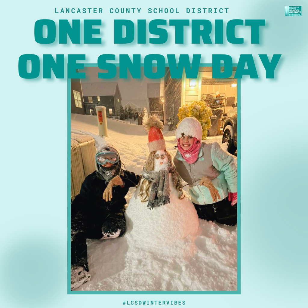 LCSD One District One Snow Day
