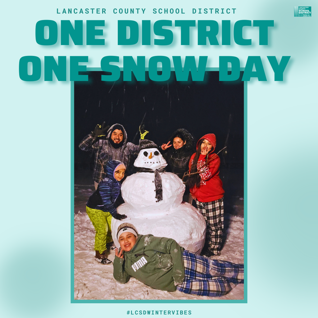 LCSD One District One Snow Day