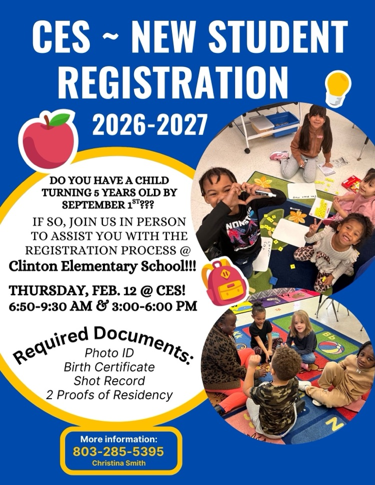 CES New Student Registration 2026-2027