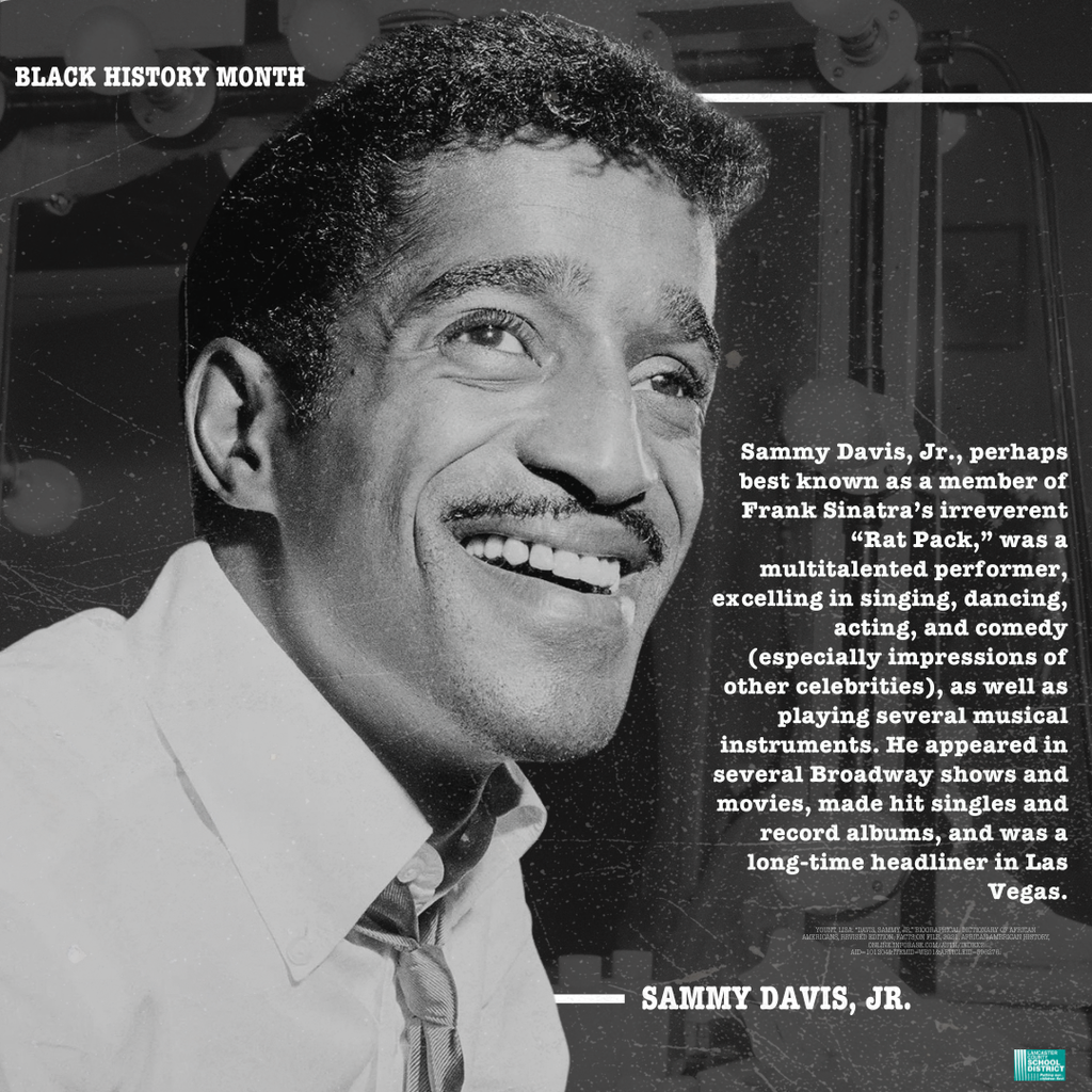 Black History Month: Sammy Davis, Jr. 