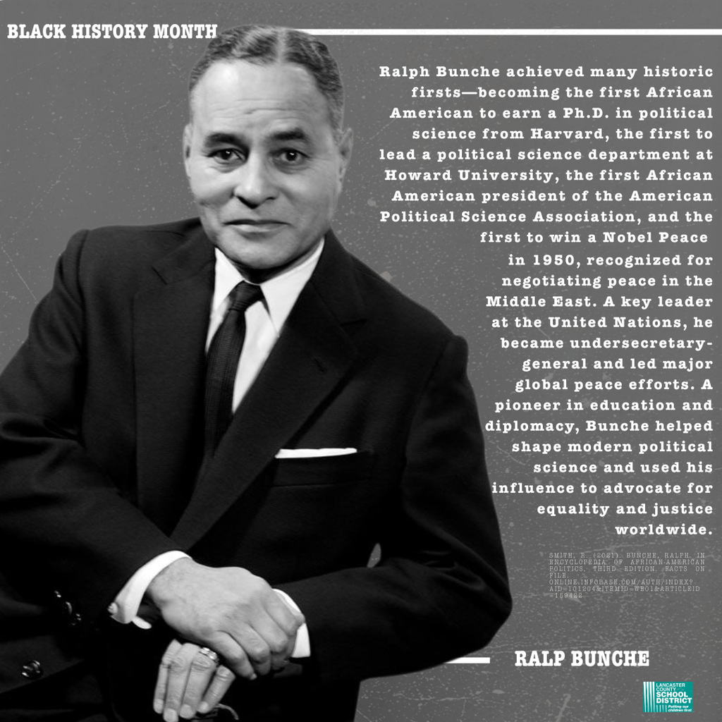 Black History Month: Ralph Bunche