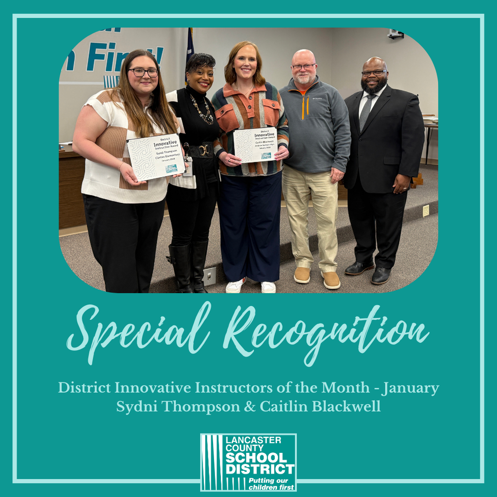 Special Recognition February Board Meeting