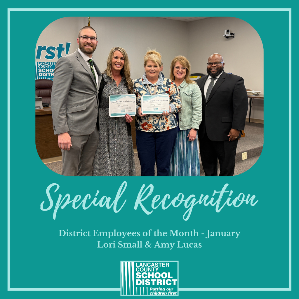 Special Recognition February Board Meeting