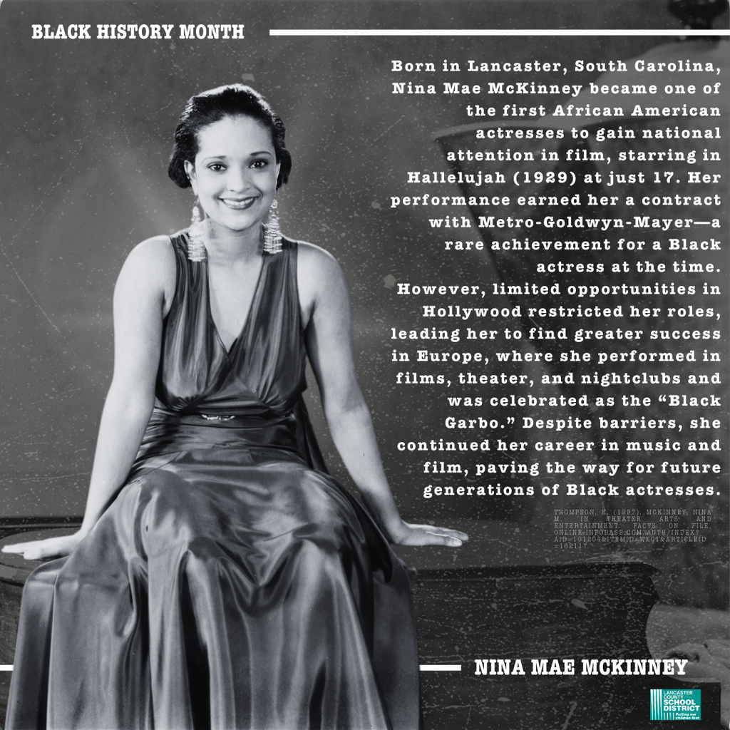 Black History Month: Nina Mae McKinney