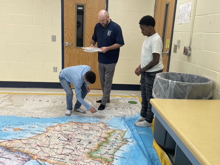 finding places on the map