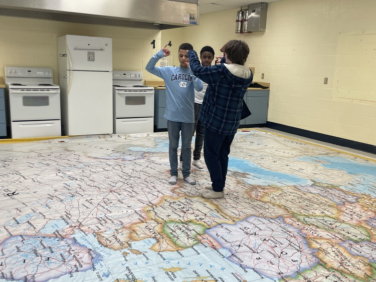 finding places on the map