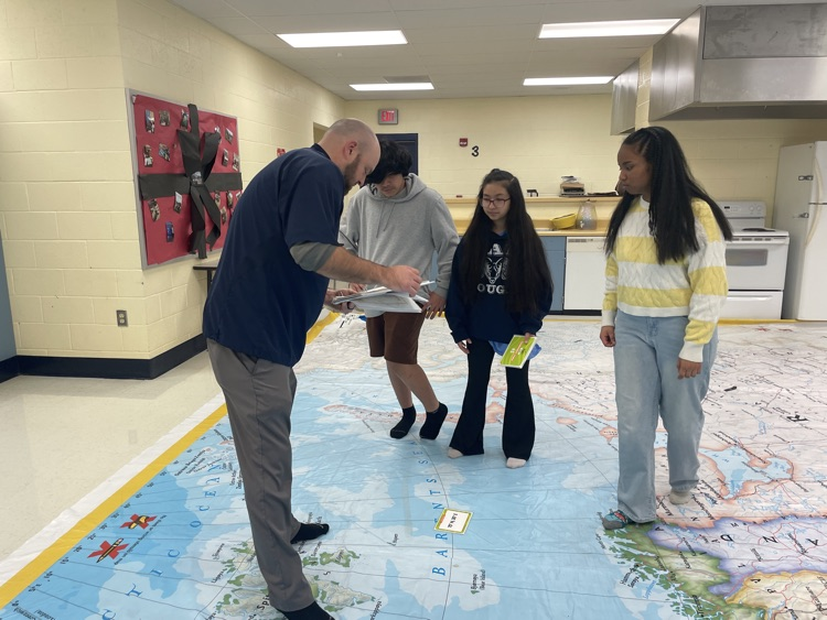 finding places on the map 