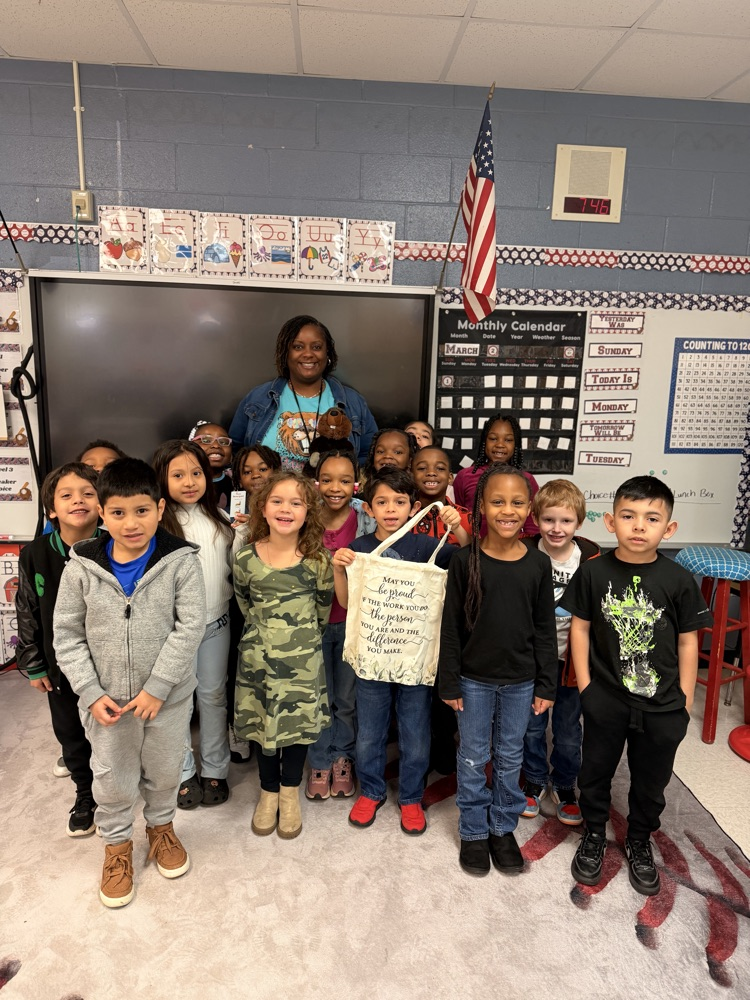 Mrs. Welch and her class