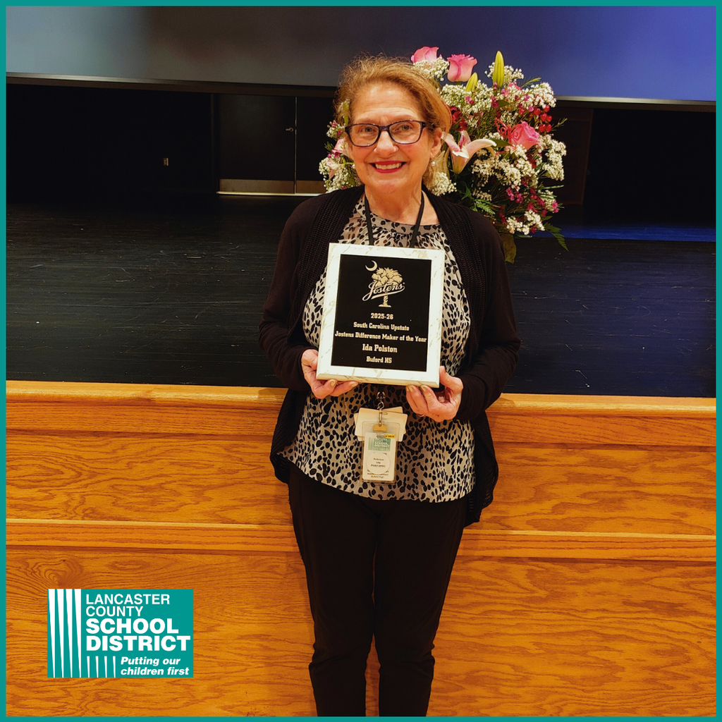 Mrs. Ida Polston- sc upstate jostens difference maker of the year