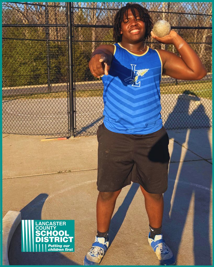 Kenty Perry ILHS Student breaks school record in shot put at latest track meet.