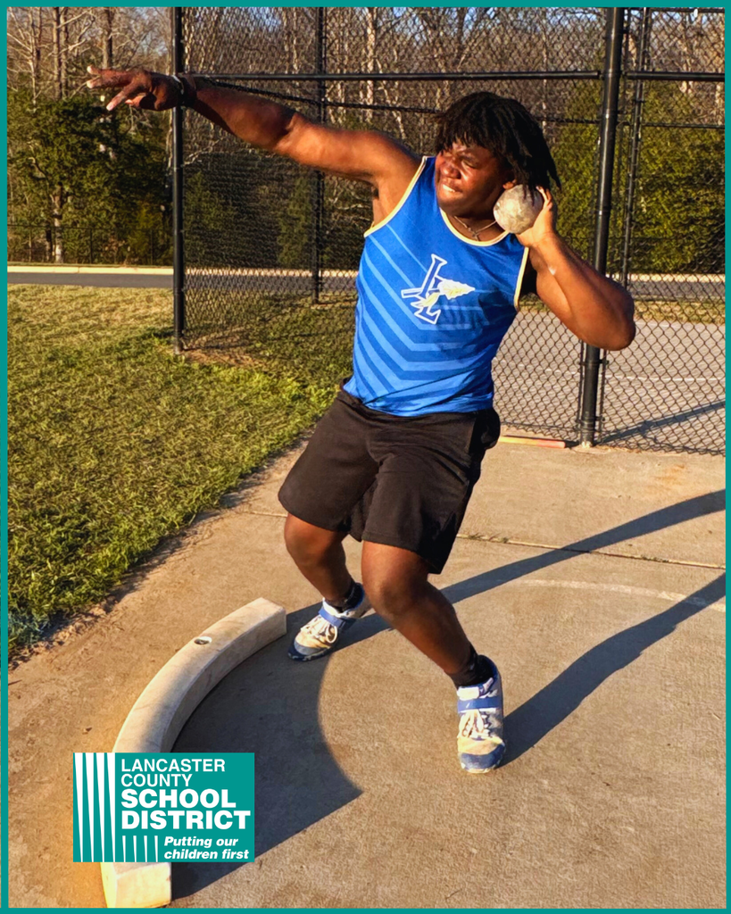 Kenty Perry ILHS Student breaks school record in shot put at latest track meet.