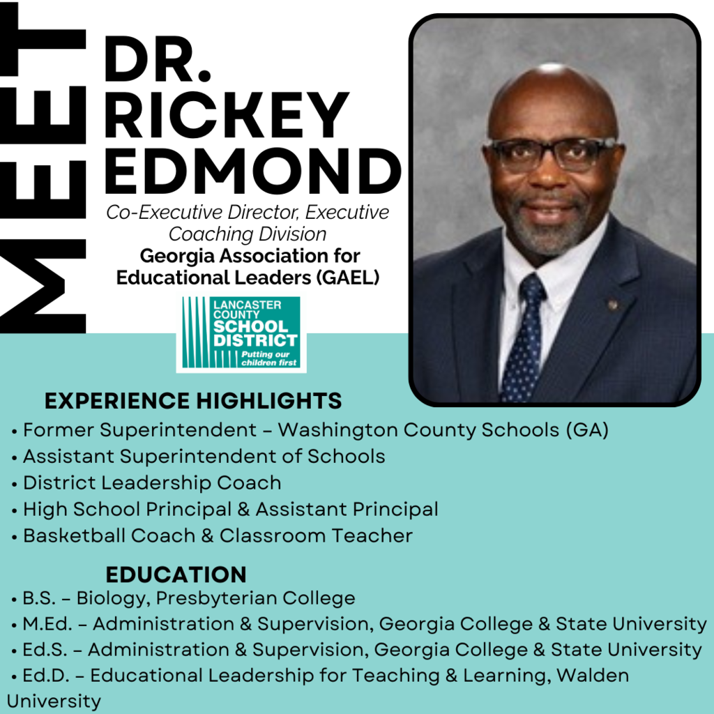 Superintendent Finalist: Dr. Rickey Edmond
