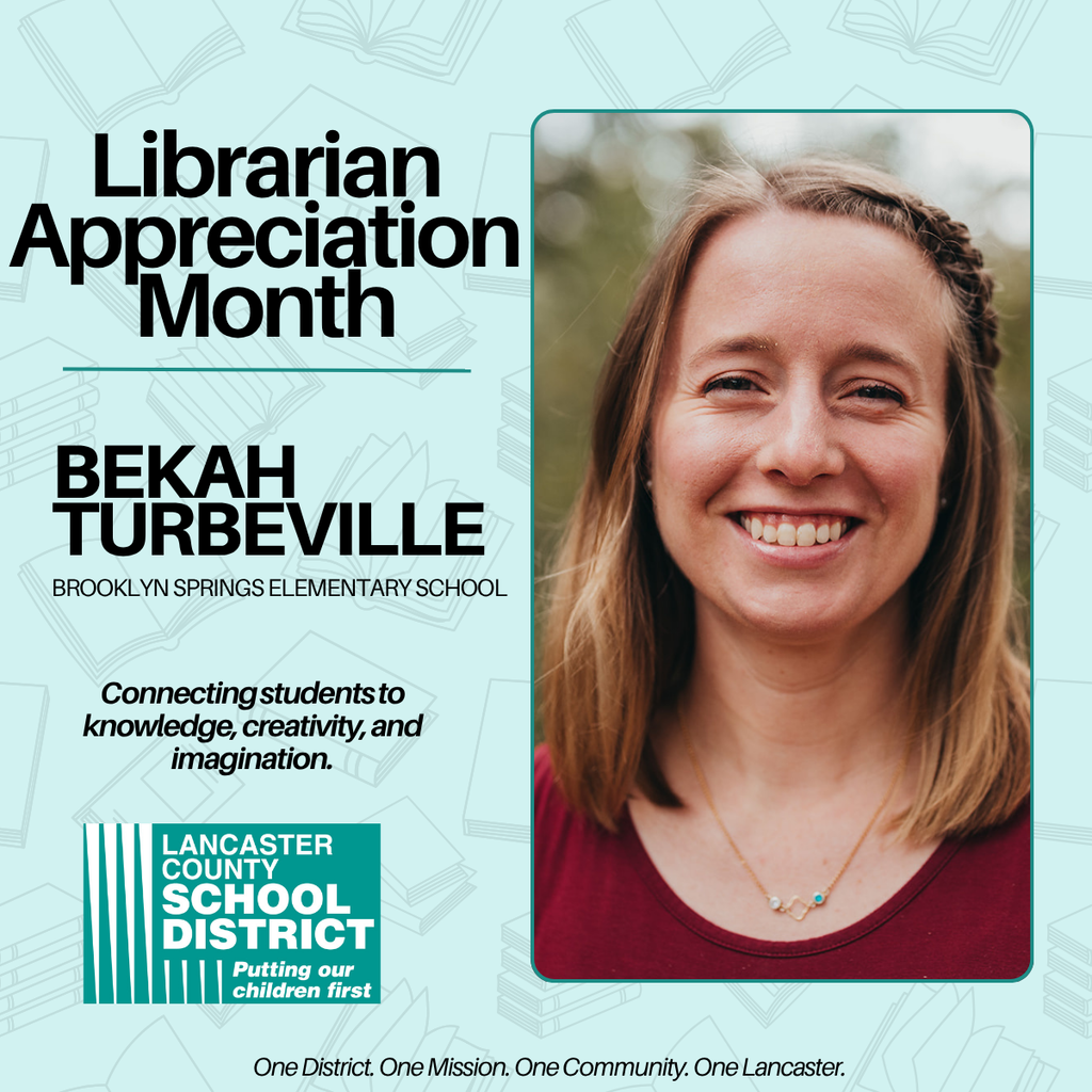 Librarian Appreciation Month - Bekah Turbeville - Brooklyn Springs Elementary School