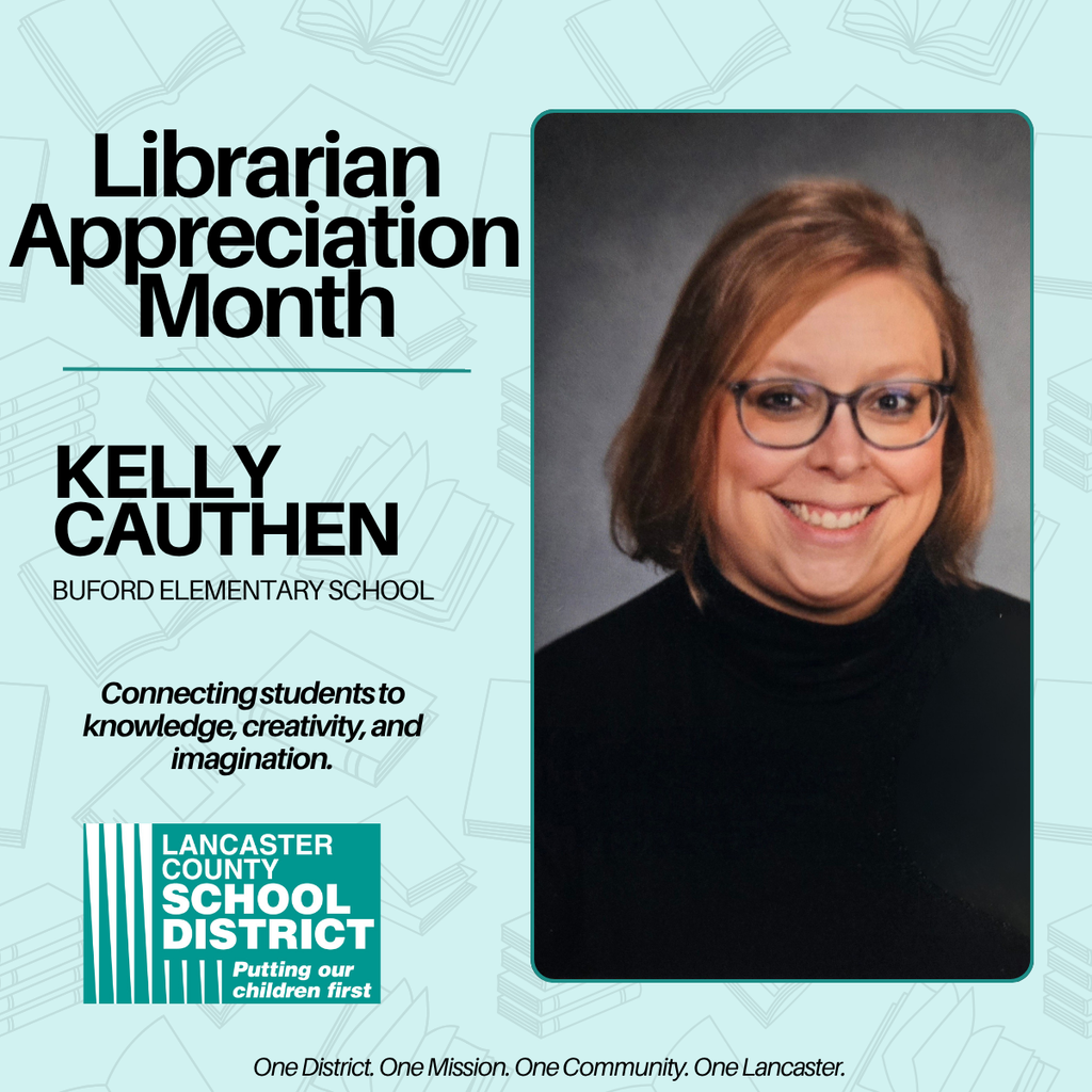 Librarian Appreciation Month - Kelly Cauthen - Buford Elementary School