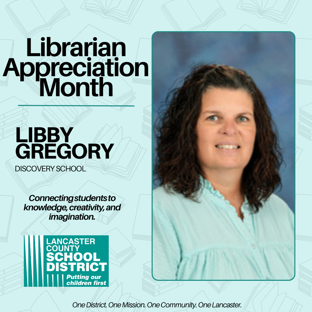 Librarian Appreciation Month - Libby Gregory - Discovery School