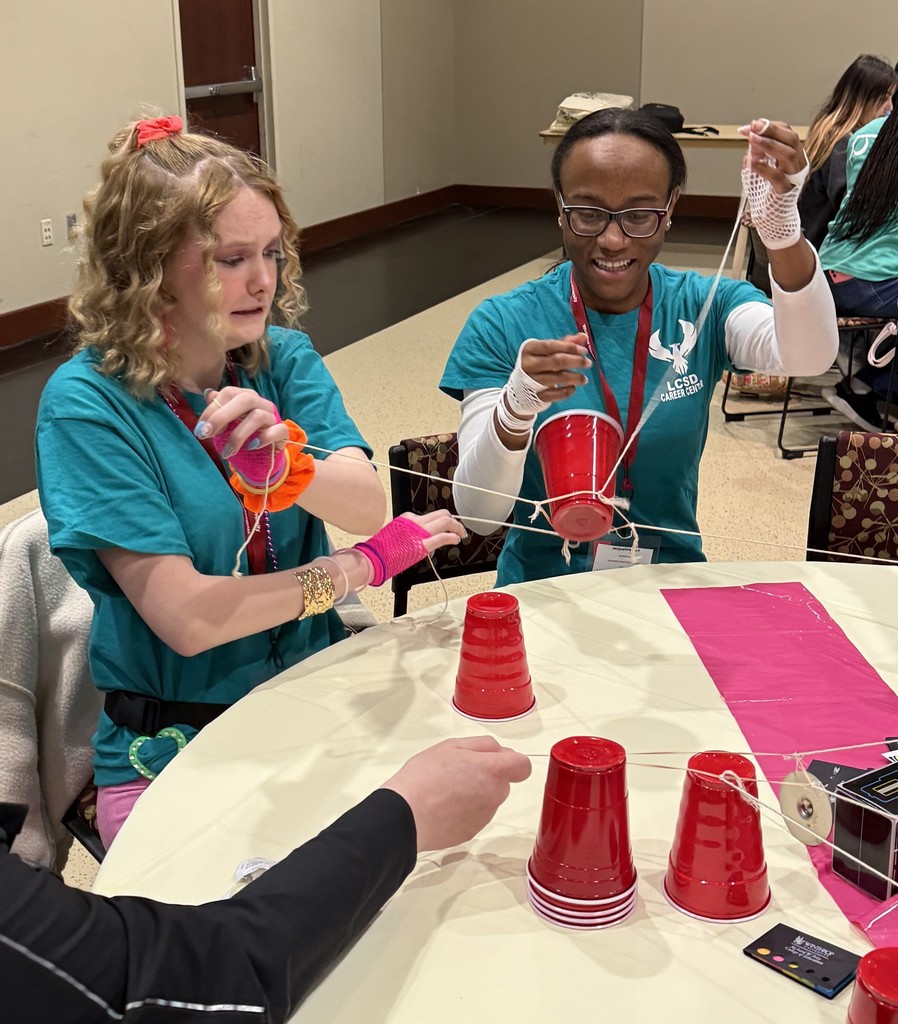 Pic of cadets playing a cup game