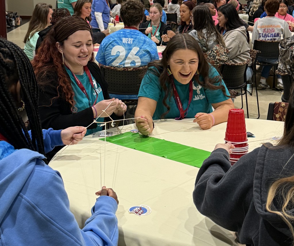 Cadets playing a cup game