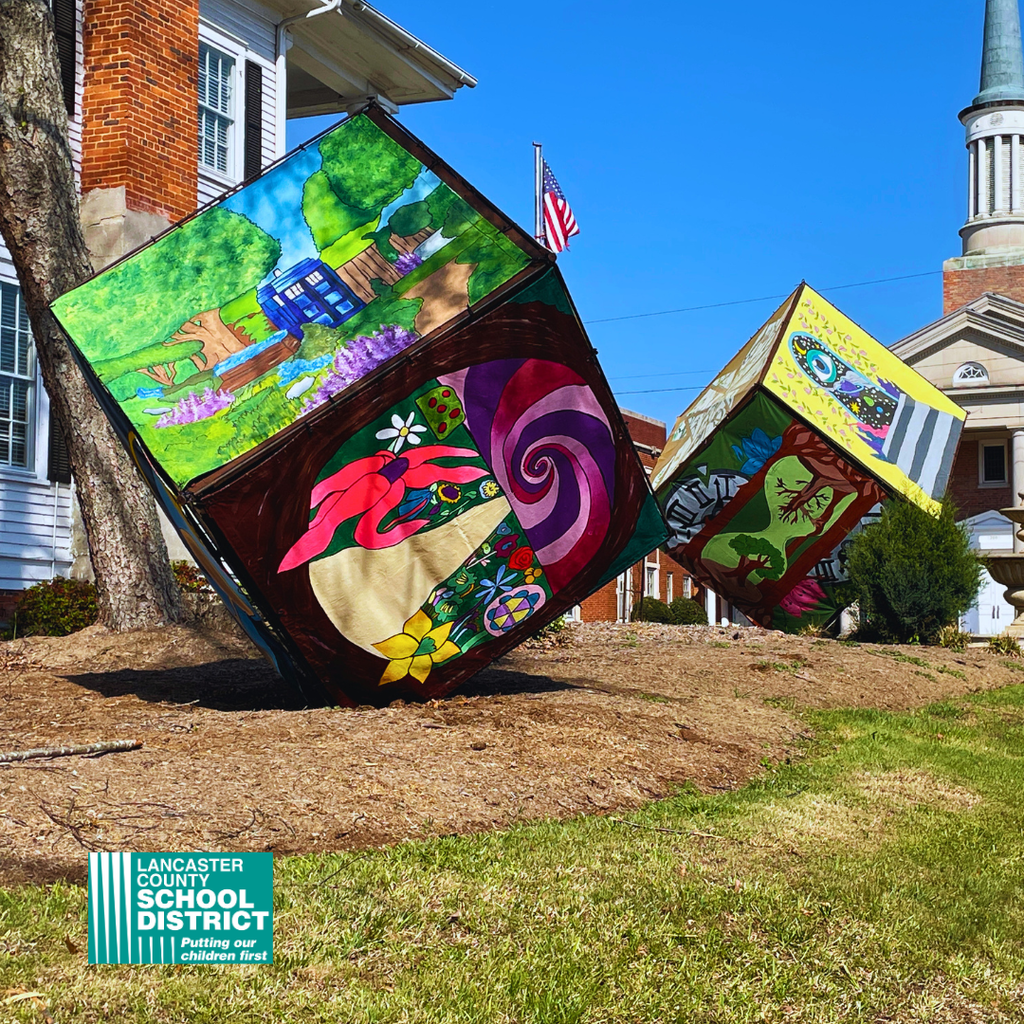 Youth Art Month Banners