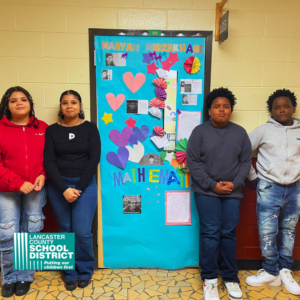 Barr Street Learning Center March Womens History Month Door Competition