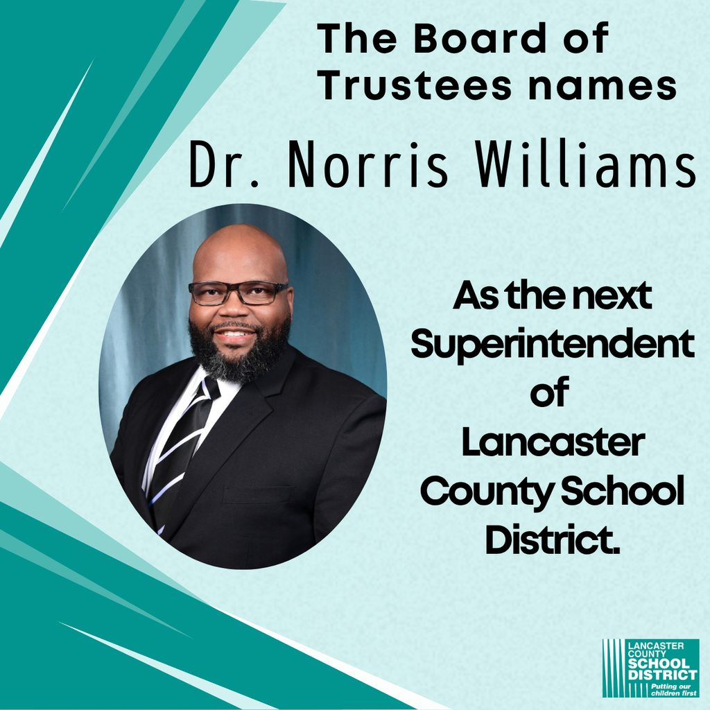 Dr. Norris Williams, Superintendent 