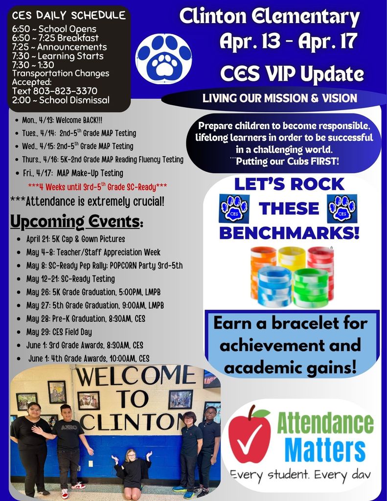 CES Parent & Family Update Apr.13 - 17