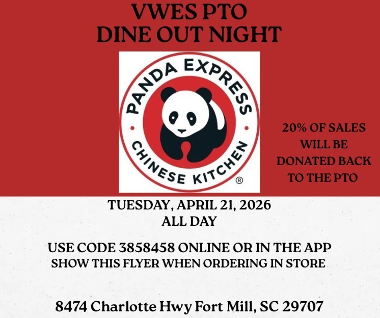 Panda Express dine out on Tuesday, April 21st