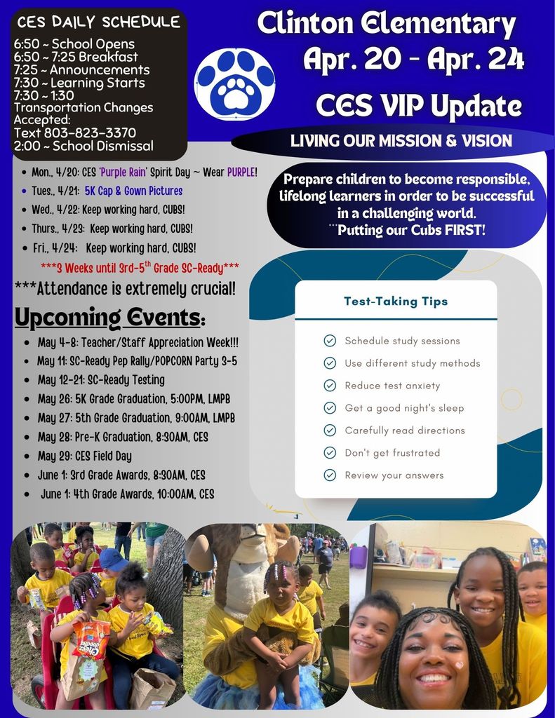 CES Parent & Family Update Apr. 20-24