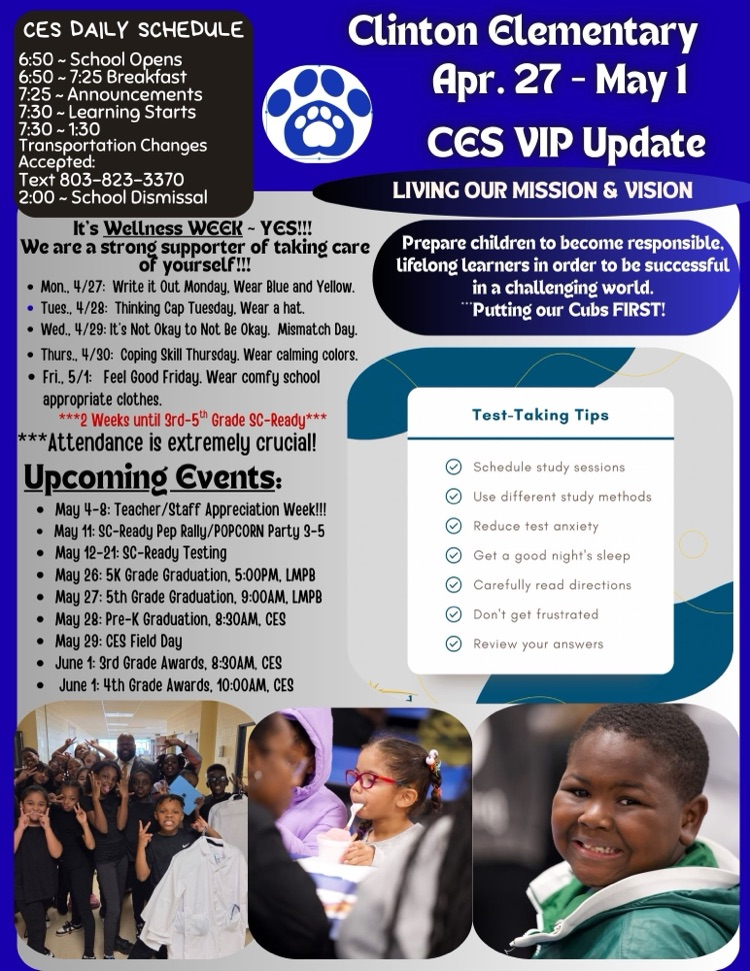 CES Parent & Family Update Apr. 27-May 1
