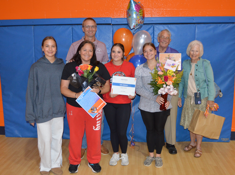 Cami Armbrust and family