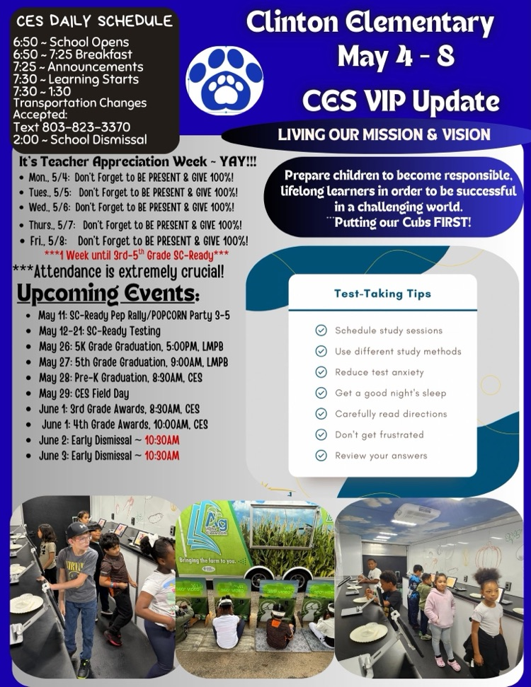 CES Parent & Family Update May 4-8