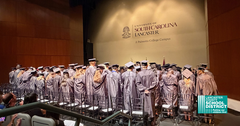 LCSD Seniors graduated with associates degree.