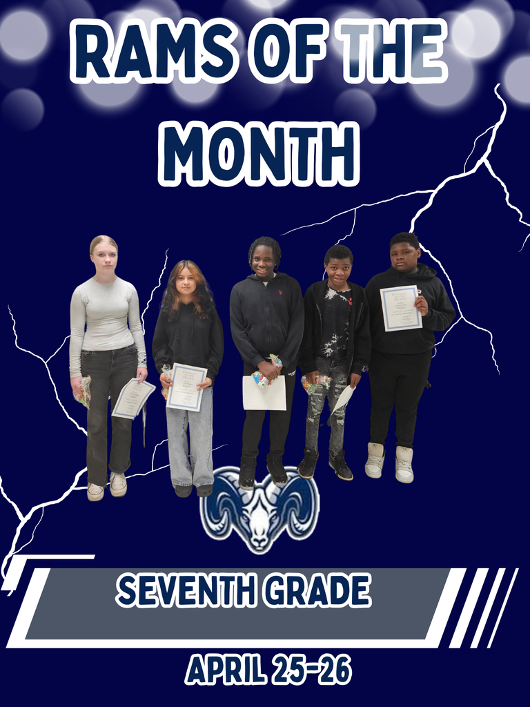 Seventh Grade Students of the Month