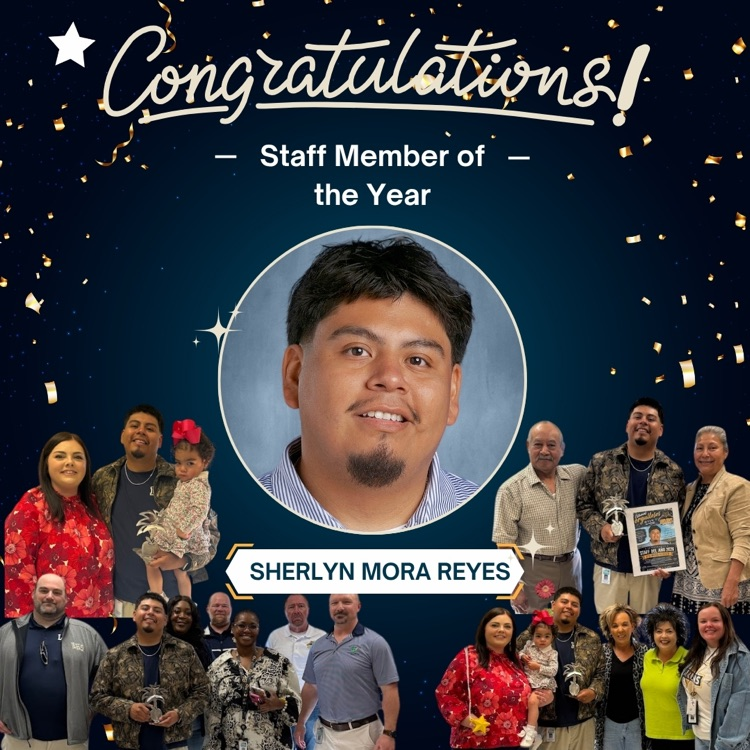 Staff Member of the year Sherlyn Mora Reyes