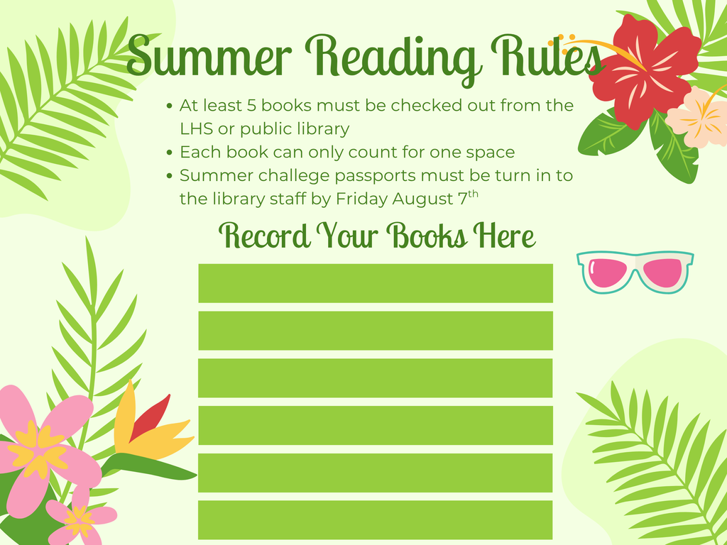 Image of summer reading passport
