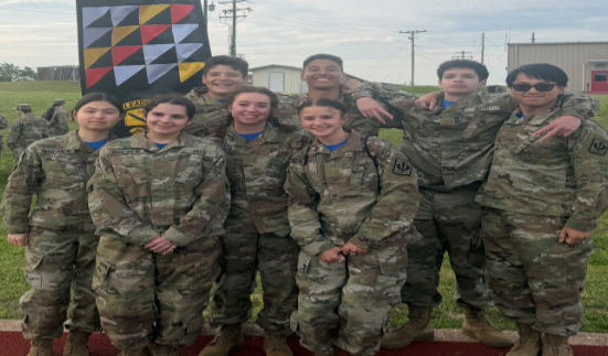 JROTC archery team
