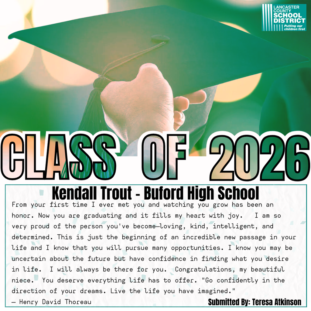Graduation Shoutout