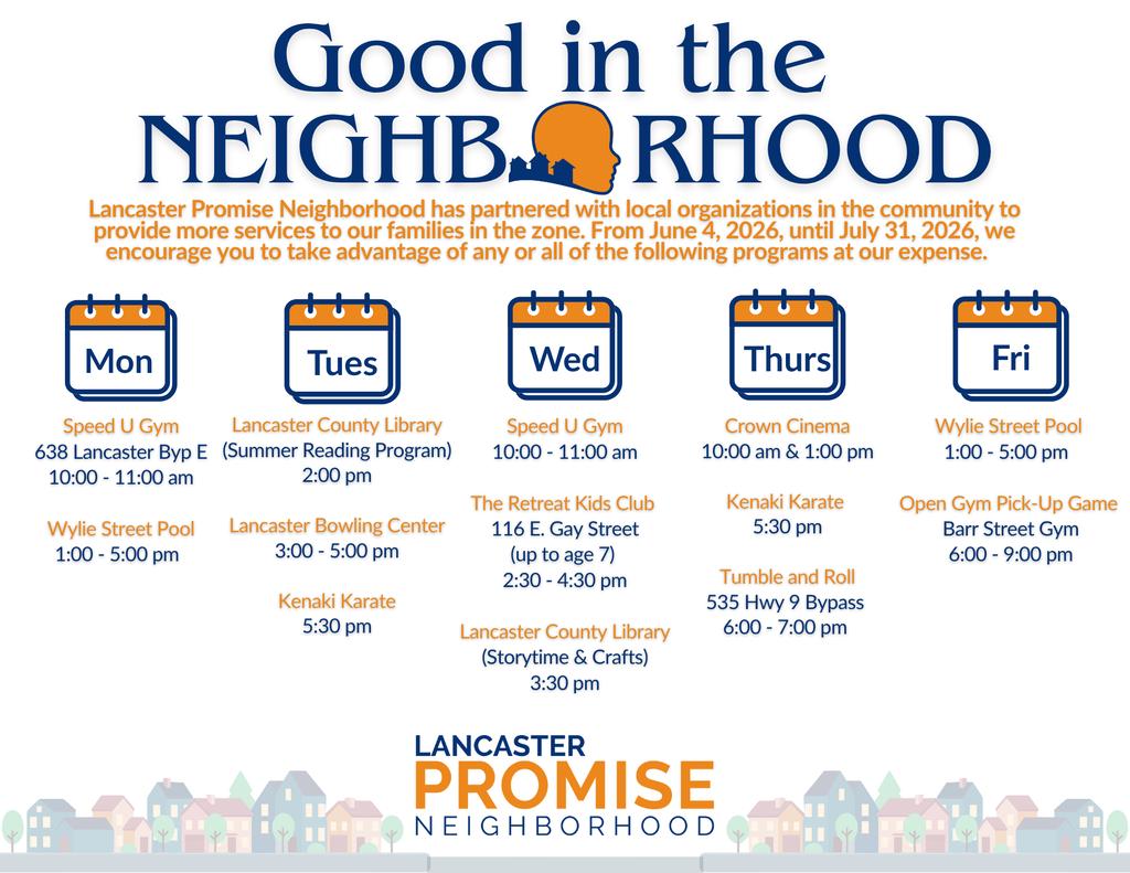 Good in the Neighborhood  events