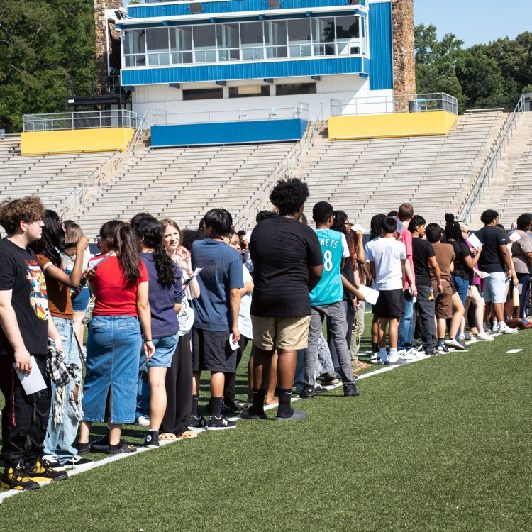 LHS graduation practice