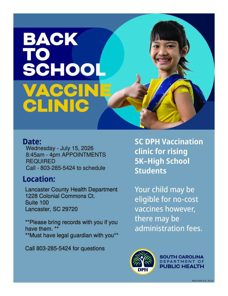 Back to School Vaccine Clinic