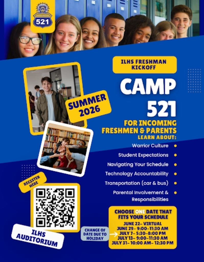 freshman kick off camp flyer