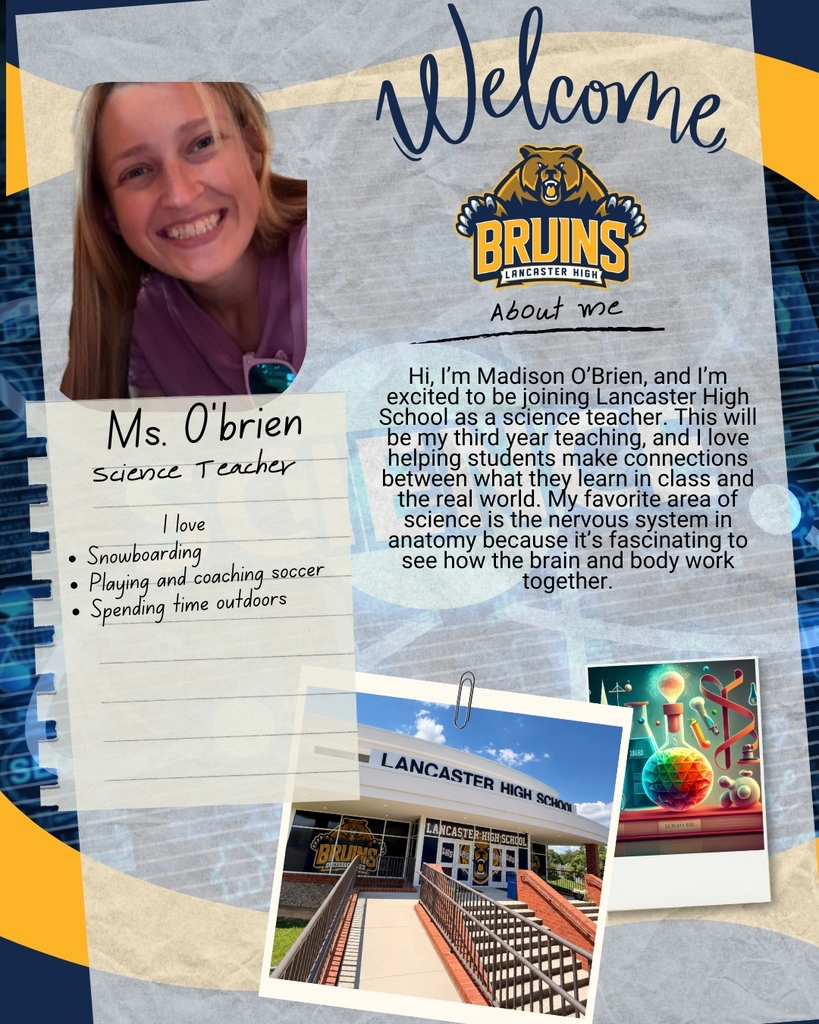 New Science Teacher Madison O'Brien