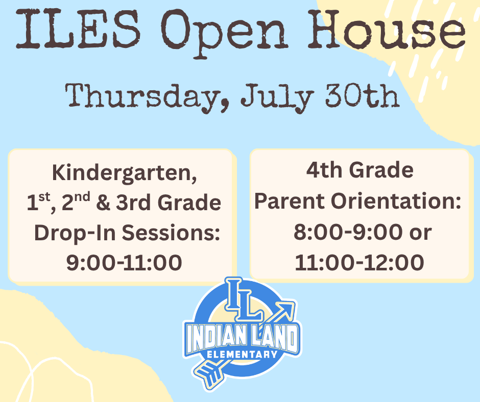 ILE Open House Thursday, July 30th