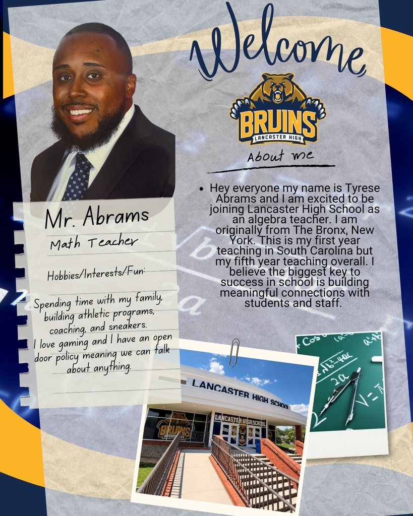 New Math teacher Mr. Abrams