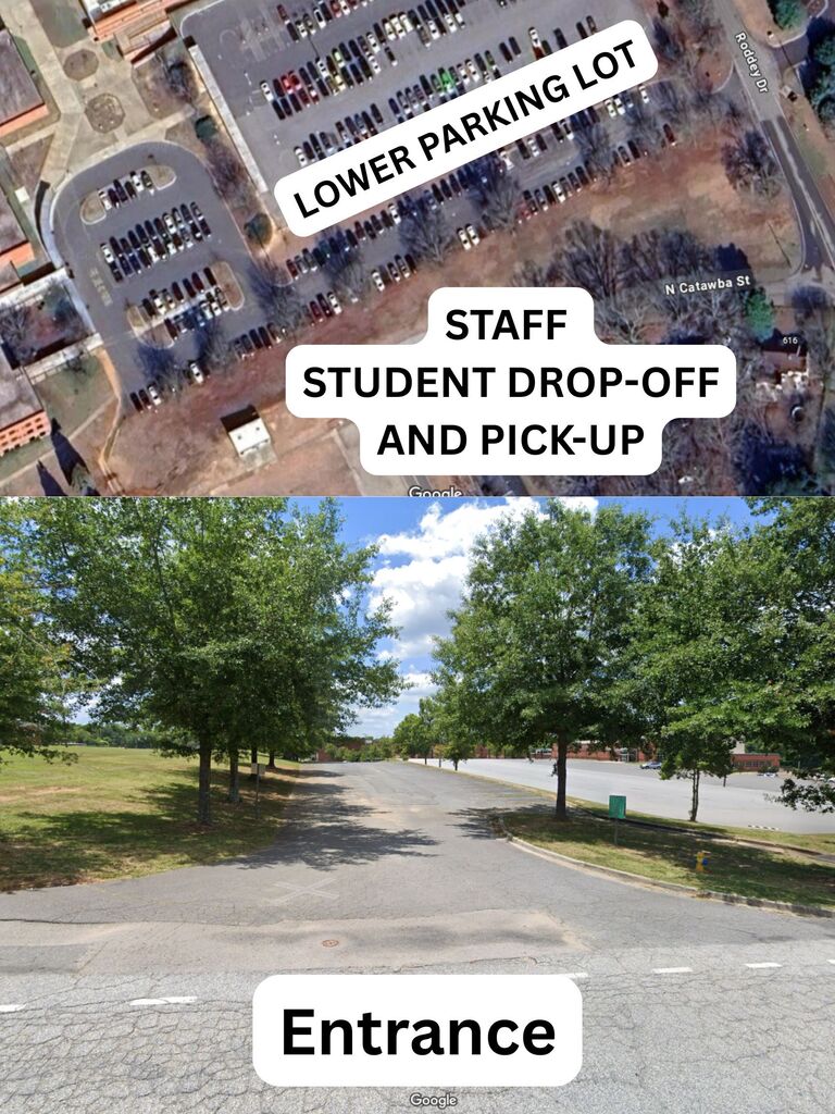 staff parking