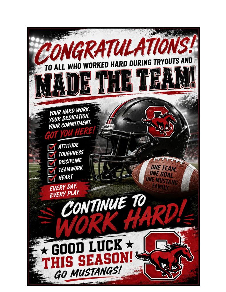 FB Team Congrats