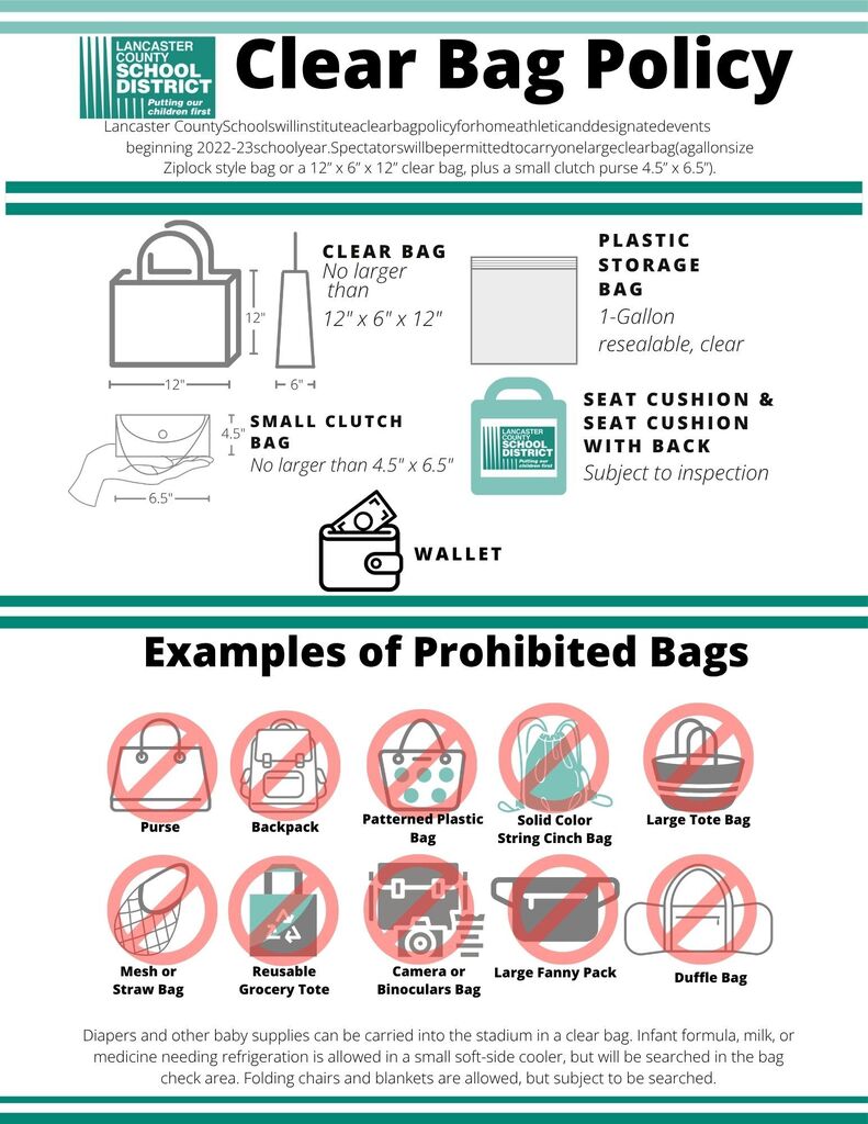 Clear Bag policy