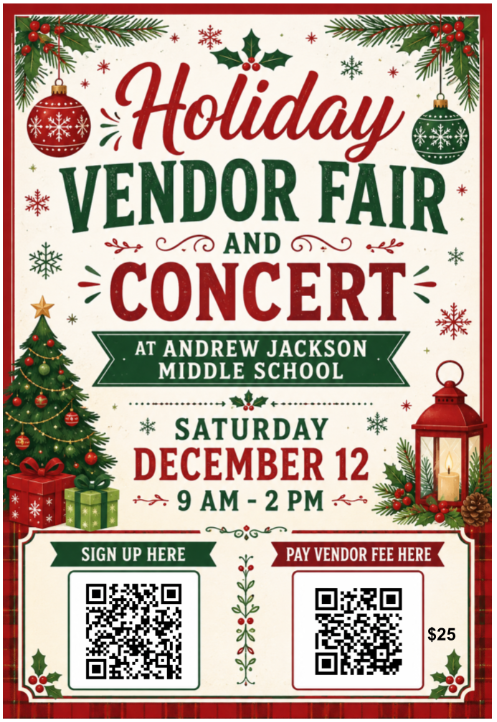 holiday vendor fair concert
