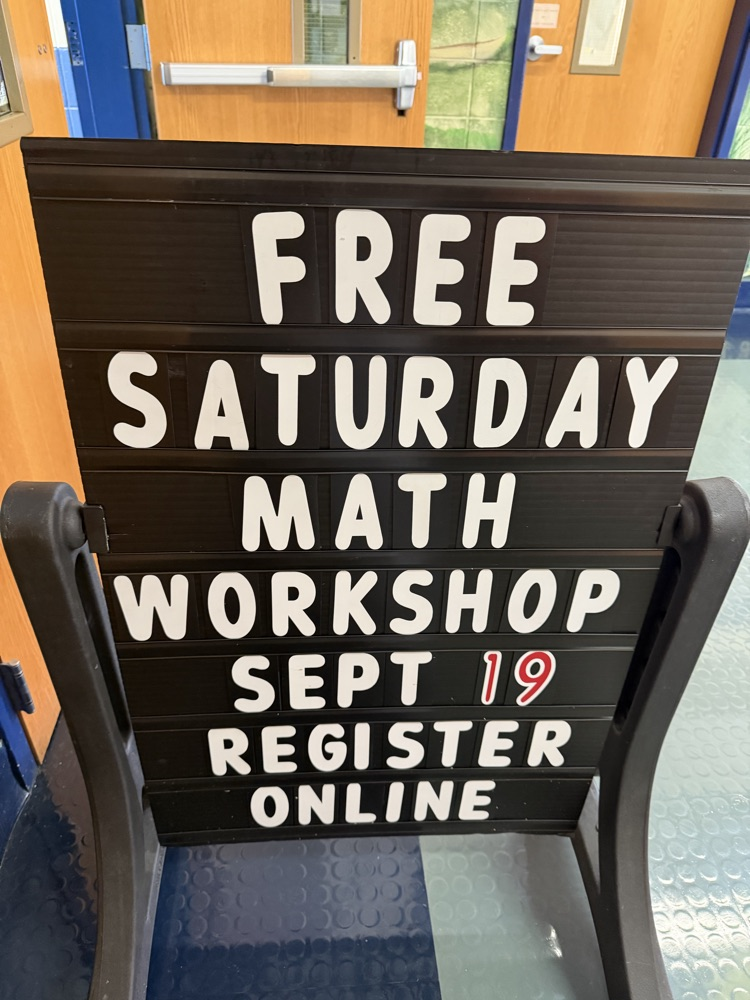 Saturday math workshop