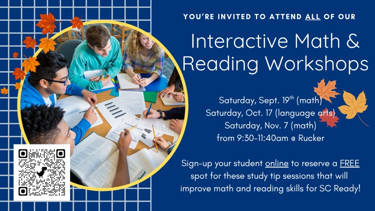 Saturday Workshop sign up