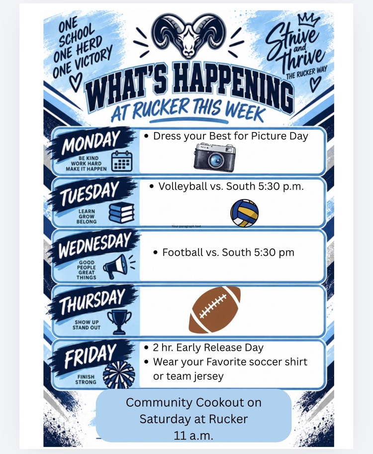week at a glance